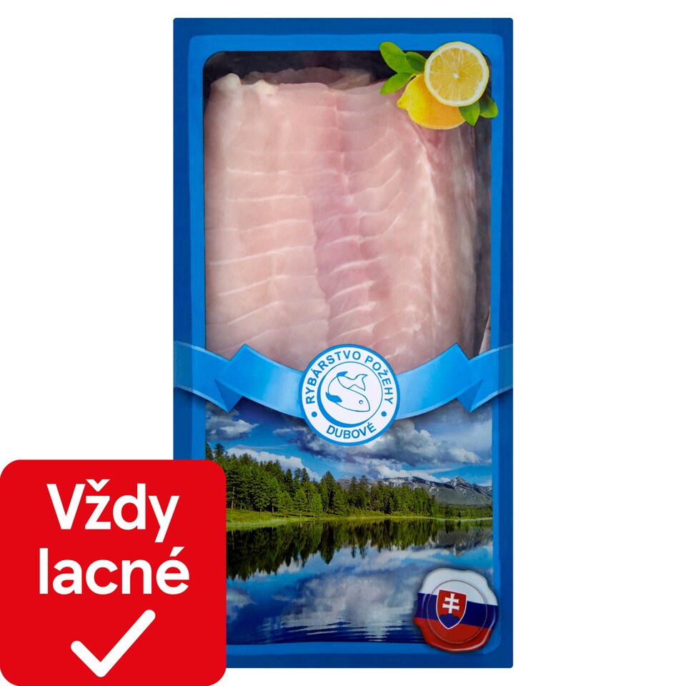 Rybárstvo Požehy Kapor rybničný-cyprinus carpio filet s kožou čerstvý