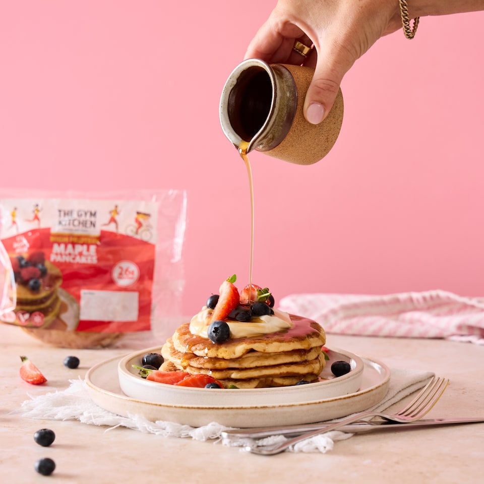 image 1 of The Gym Kitchen High Protein Maple Pancakes 4 pack