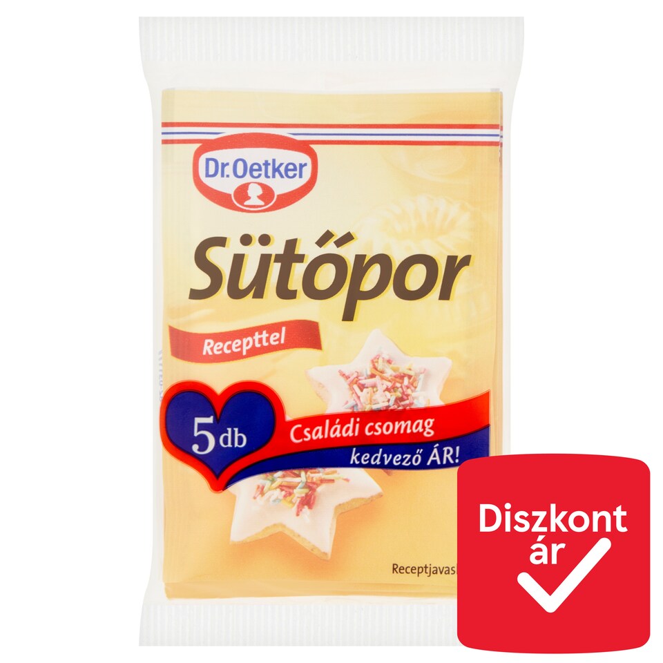 Dr. Oetker sütőpor 5 x 12 g