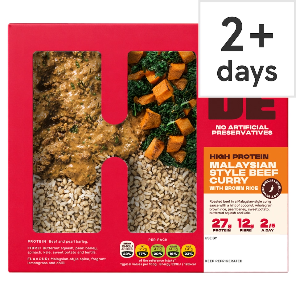 image 1 of  Hide Malaysian Coconut Beef Curry with Brown Rice 380g