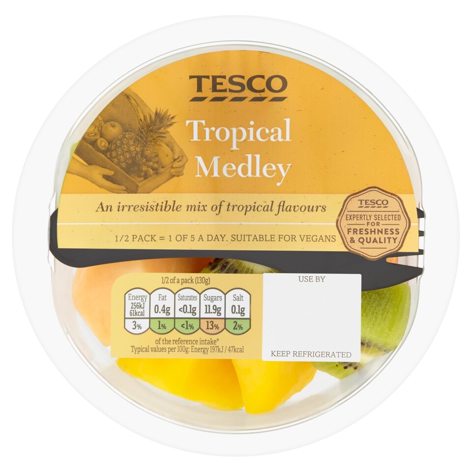 image 1 of Tesco Tropical Fruit Salad 260G