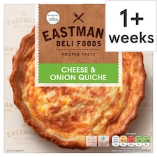 Eastmans Cheese & Onion Quiche 400G