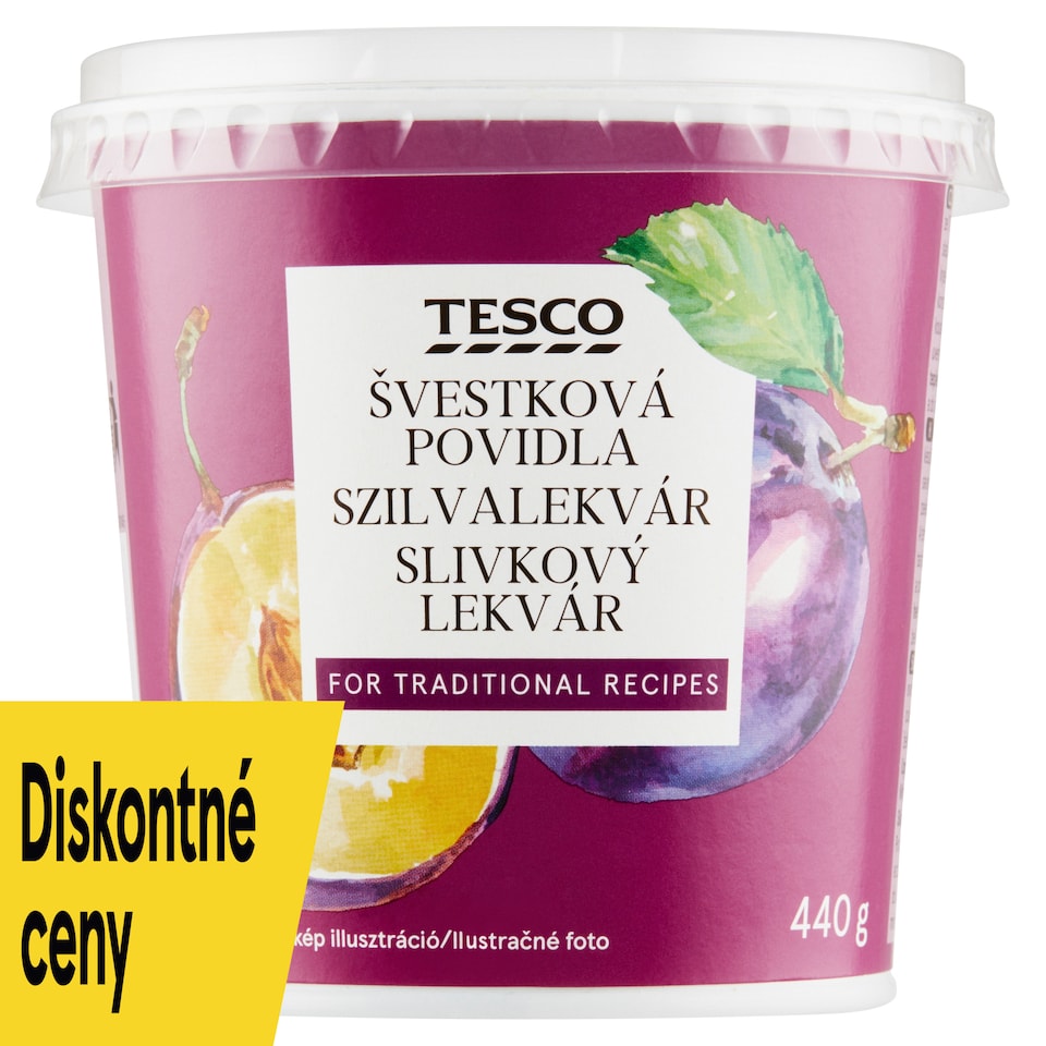 Tesco Plum Jam 440 g