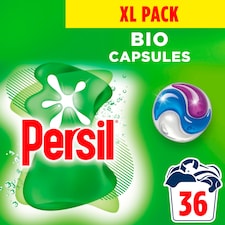Persil Bio 3 in 1 Laundry Detergent Capsules 36washes 759.6g