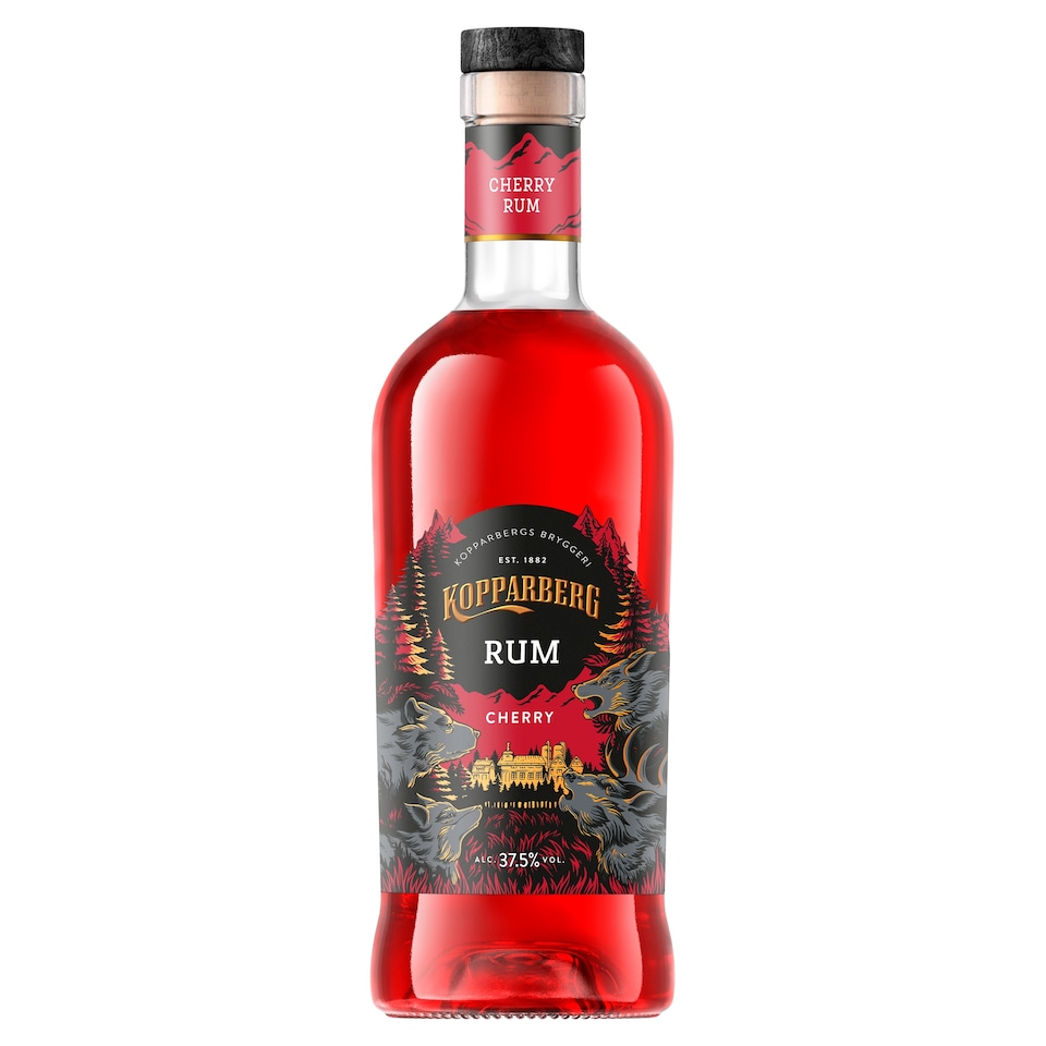 image 1 of Kopparberg Spiced Rum Cherry 70Cl