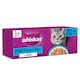 image 1 of Whiskas Adult Cat Food Pouches Fish Favourites in Jelly 40x85g