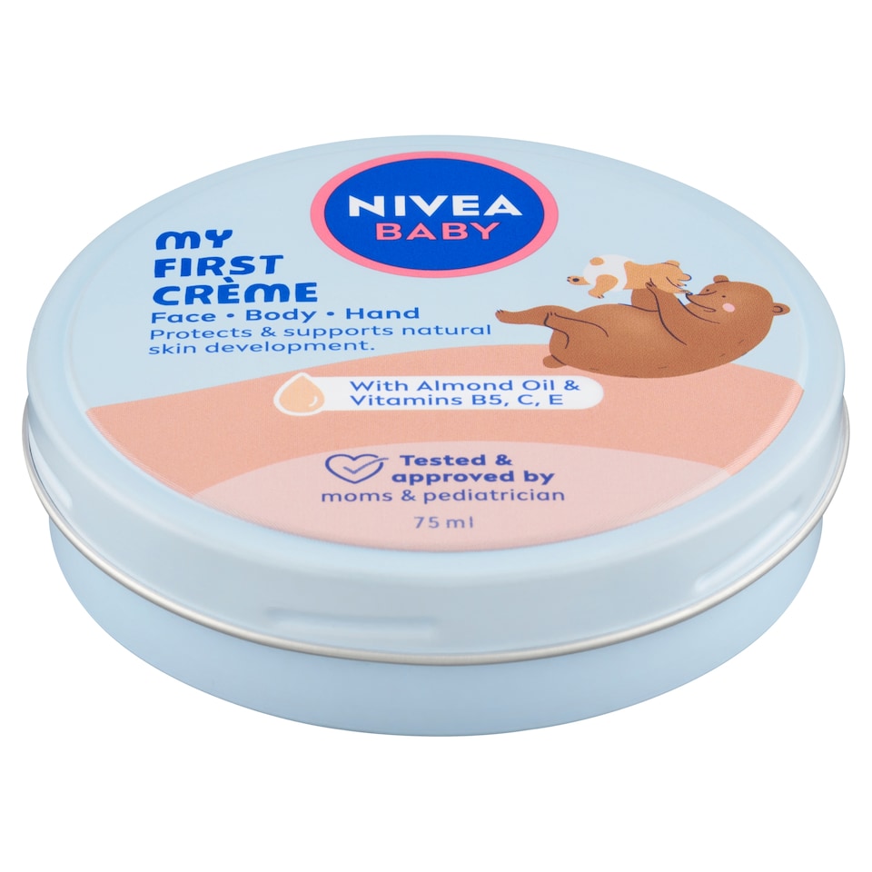 obrázok 1 z Nivea Baby Krém na tvár, telo a ruky 75 ml