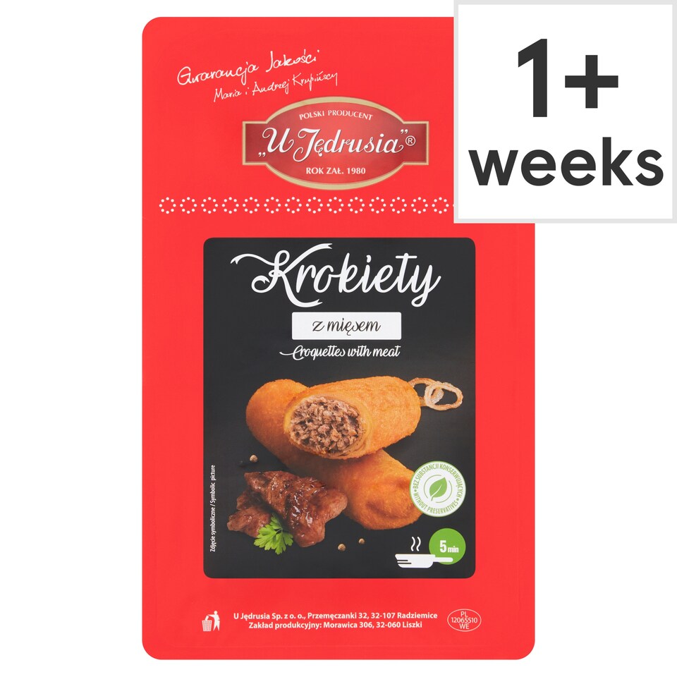 U Jedrusia Croquettes with Meat 400g