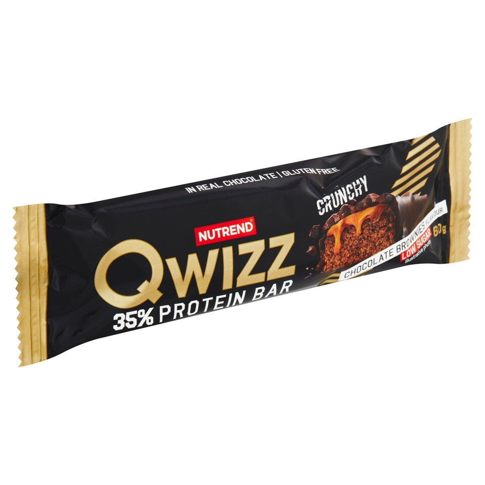 Obrázek 1 pro produkt Nutrend Qwizz Protein Bar příchuť čokoládové brownies 60g