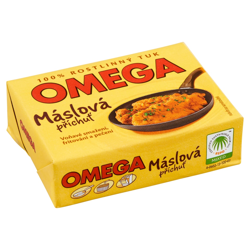 Obrázek 1 pro produkt Omega 100% rostlinný tuk máslová příchuť 200g