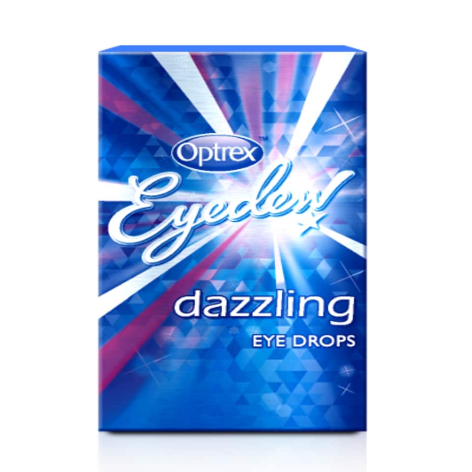 Optrex Eyedew Dazzling Eye Drops Eye Brightening 10ml
