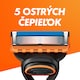 image 3 of Gillette Fusion5 Razor Refills For Men, 8 Razor Blade Refills