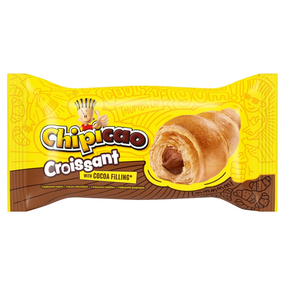 Chipicao Croissant with Cocoa Filling 60g