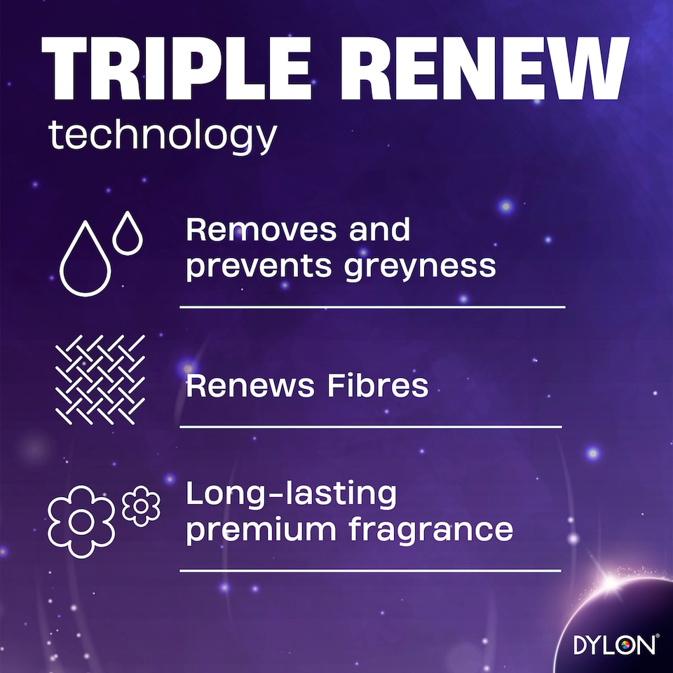 image 1 of DYLON Colour Detergent Renew Light and White Clothes 30 Washes 1.5L 