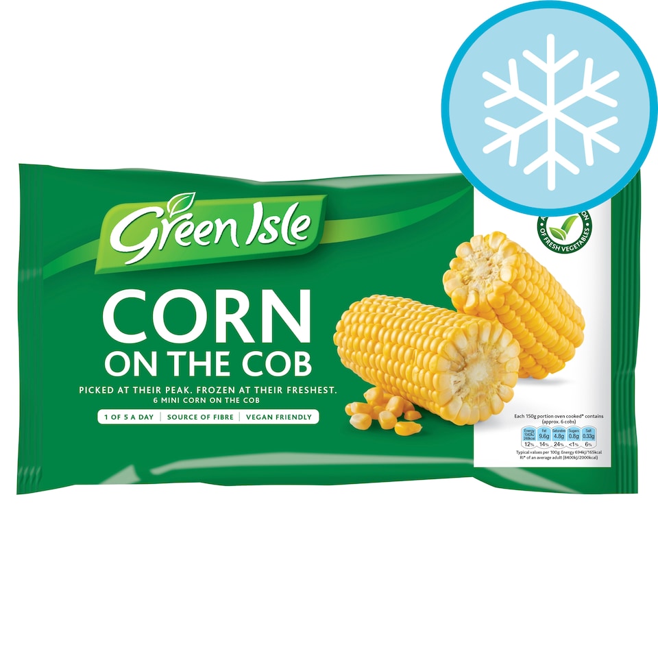 Green Isle Mini Corn On The Cob 600G