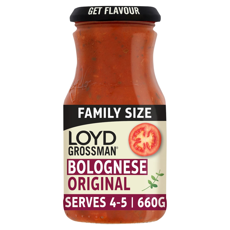 Loyd Grossman Tomato Bolognese Pasta Sauce 660g