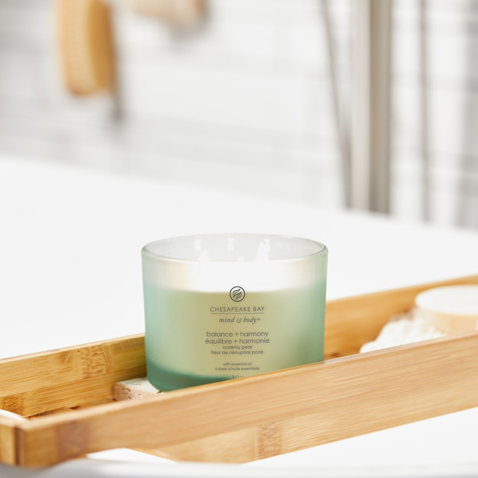 image 1 of Chesapeake Multi Wick Waterlily Pear Candle 312g