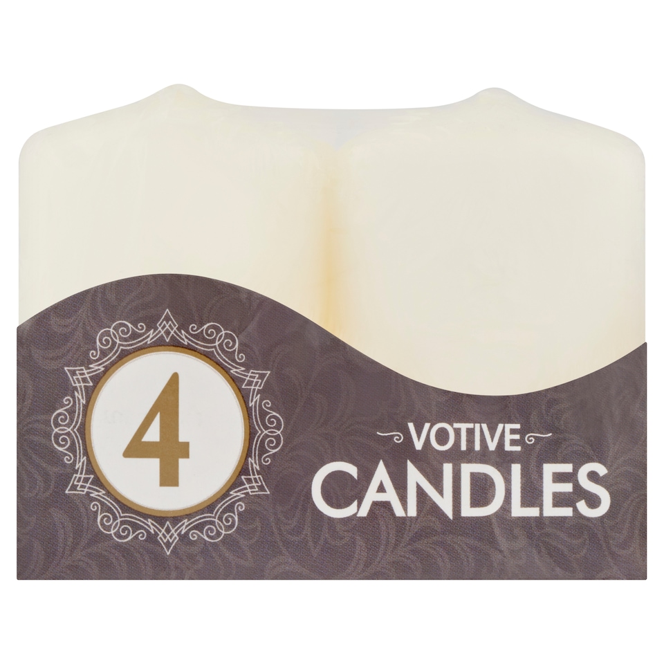 Admit fehér színű gyertyák 4 db