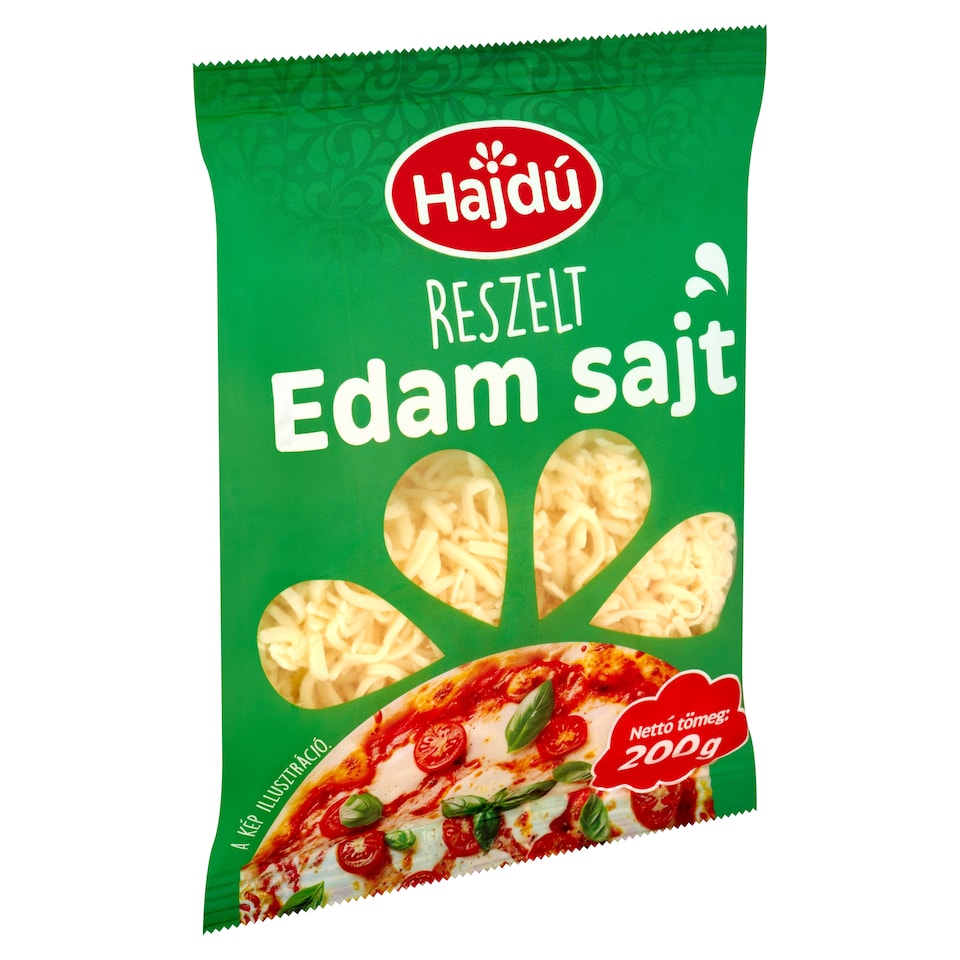 Hajdú reszelt Edam sajt 200 g  1. kép