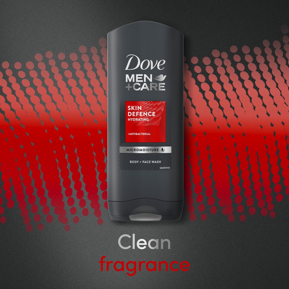 image 1 of Dove Men_Care Skin Defence Shower Gel 400Ml