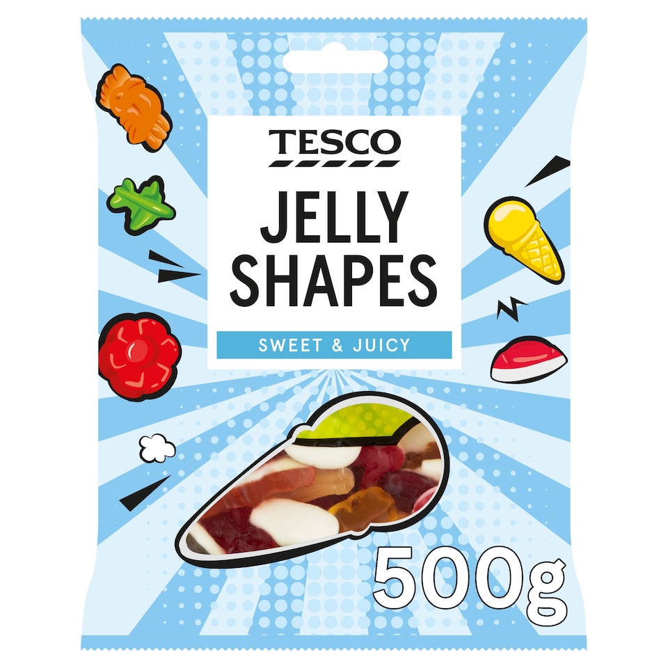Tesco Jelly Shapes 500g