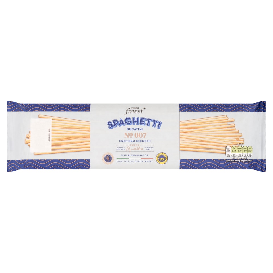 Tesco Finest Spaghetti Bucatini 500G