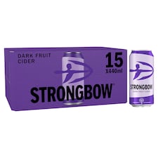 Strongbow Dark Fruit Cider Can 15x440ml