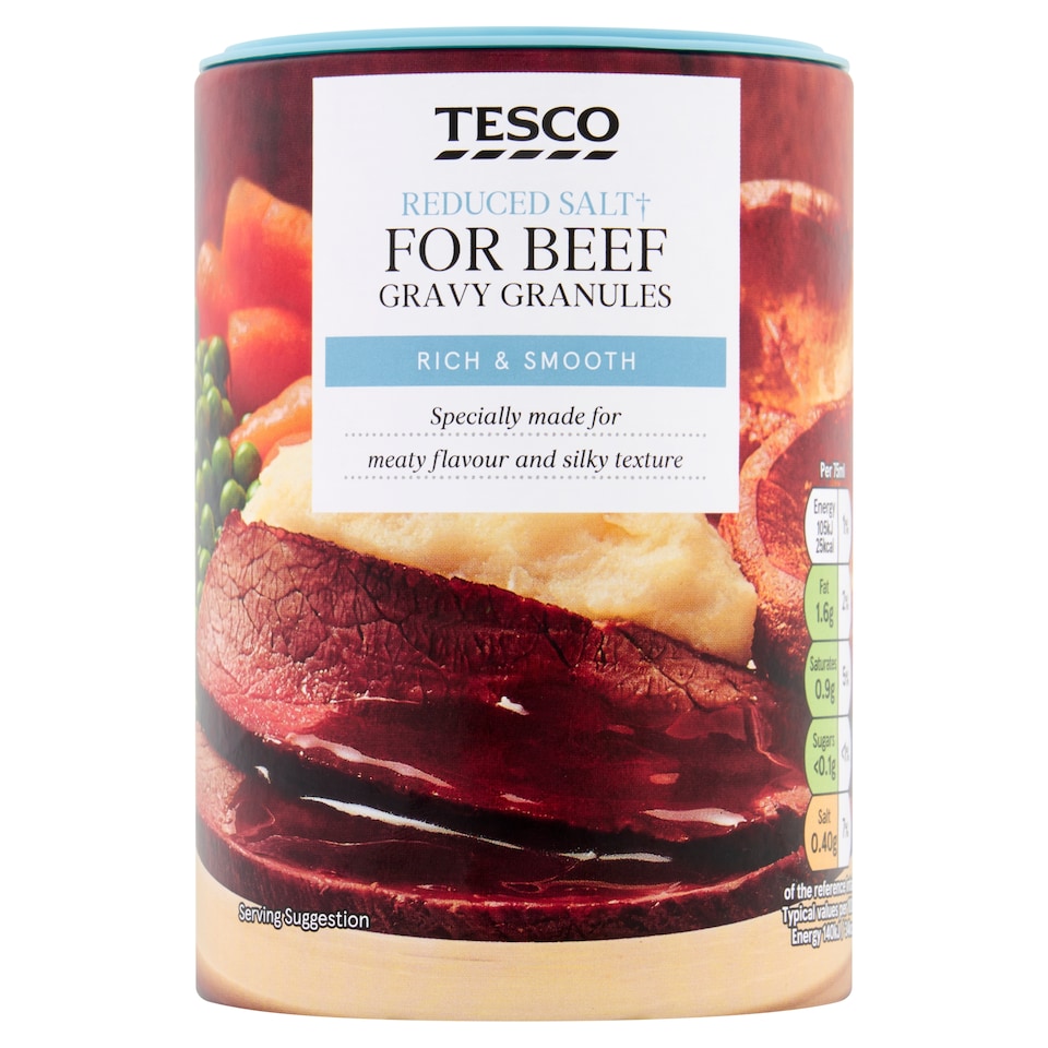 Tesco Reduced Salt Gravy Granules 200G