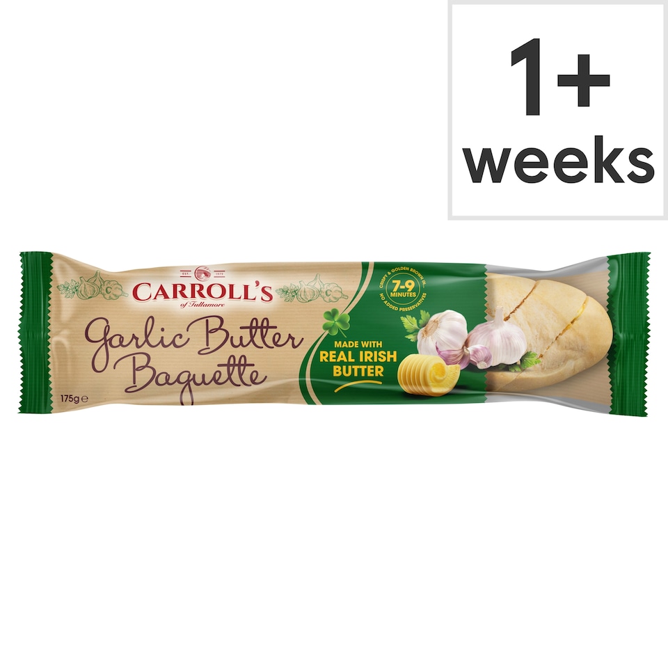 Carroll's Garlic Butter Baguette 175G