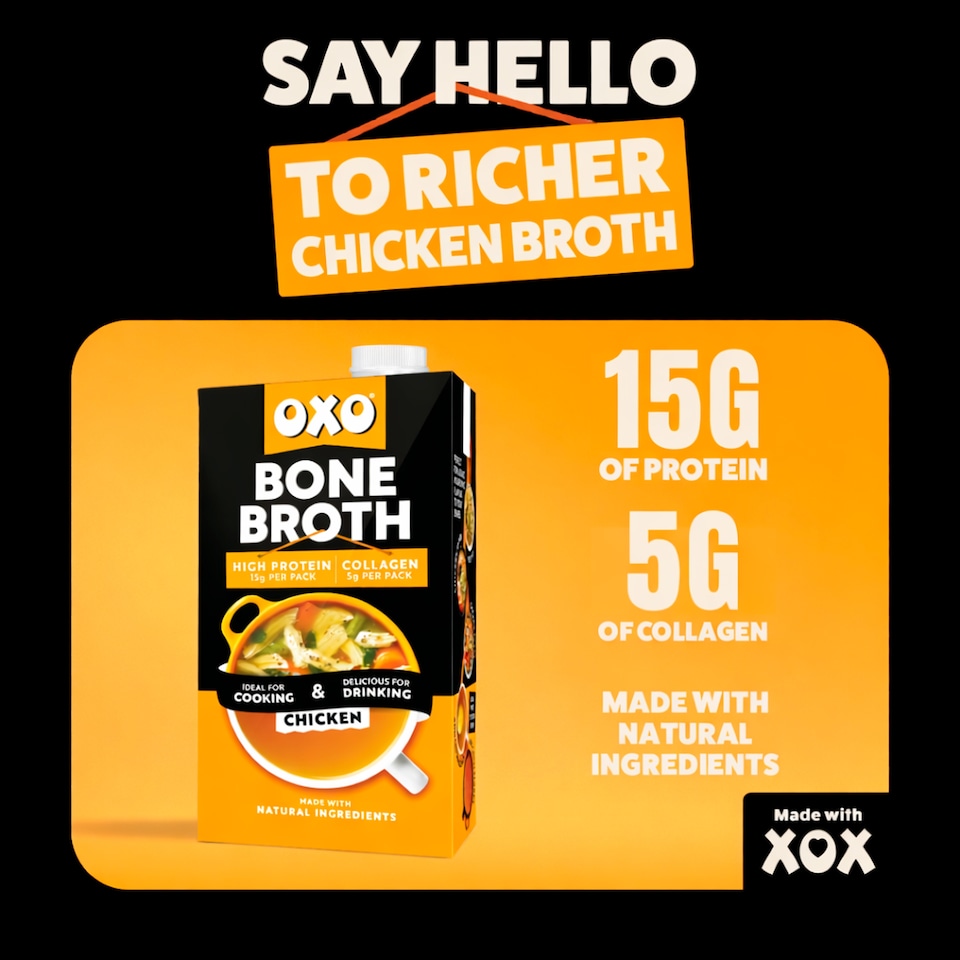 image 1 of Oxo Chicken Bone Broth High Protein & Collagen 500ml