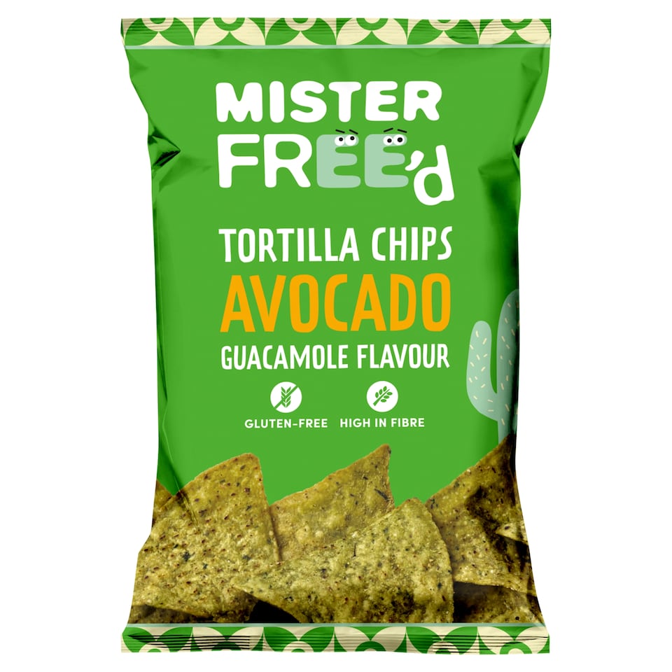 Mister Free'd Avocado & Guacamole Tortilla Chips 135g