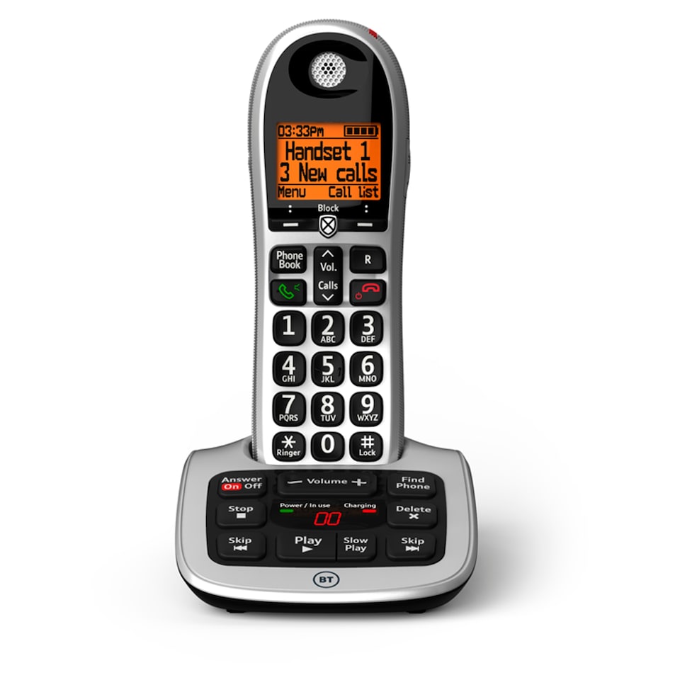 image 1 of BT 4600 Big Button Cordless Telephone Single