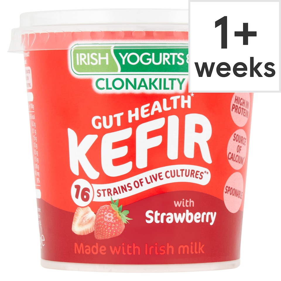 Irish Yogurts 0%Fat Kefir And Strawberry 350G