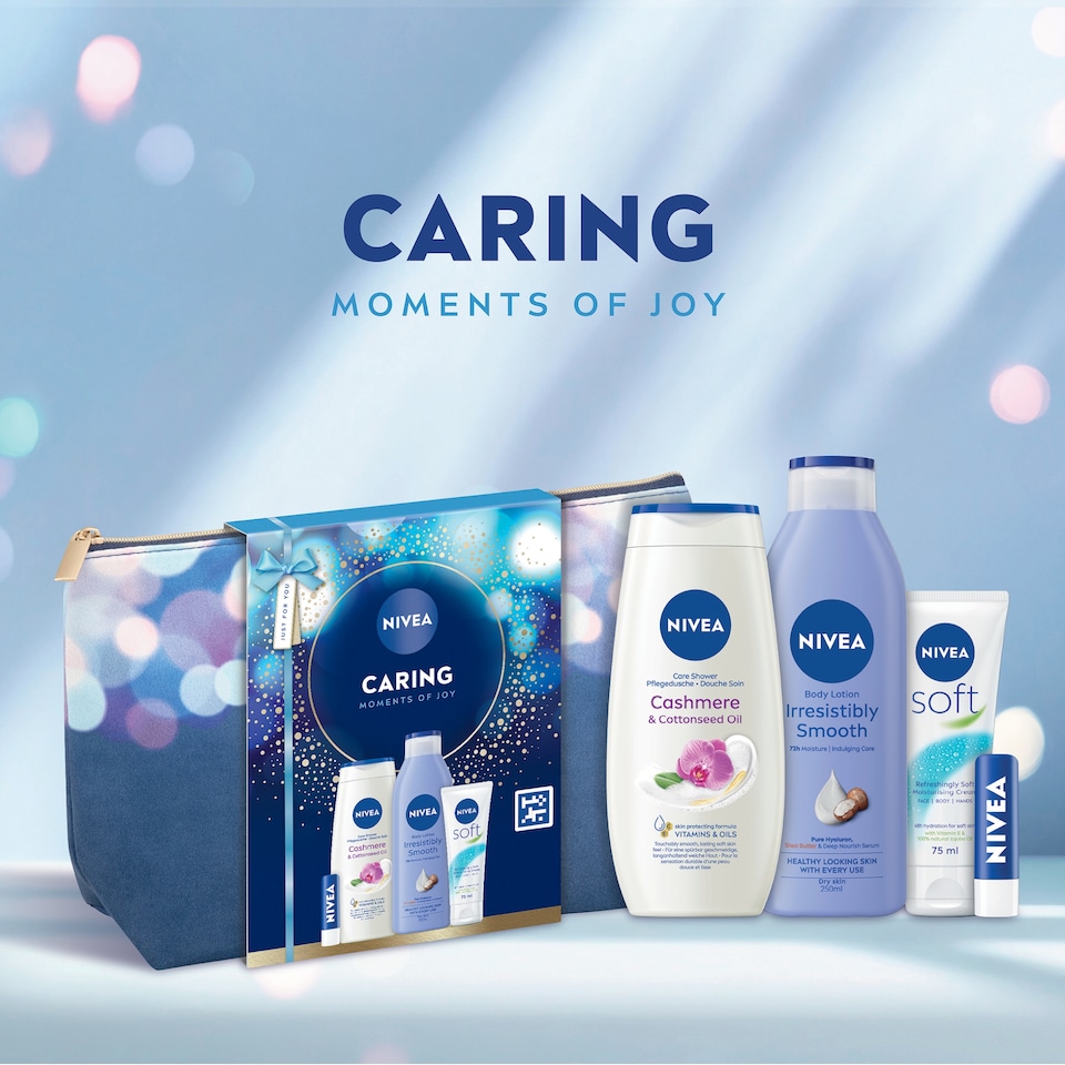 image 1 of NIVEA Caring Moments of Joy Skincare Gift Set