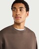 image 1 of F&F Active EVERYHOUR Cotton Rich Crew Neck Sweatshirt in Brown