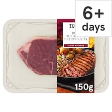 Tesco Quick Cook Sirloin Beef Steak 150g