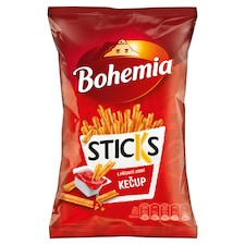 Bohemia Sticks s příchutí jemný kečup 120g