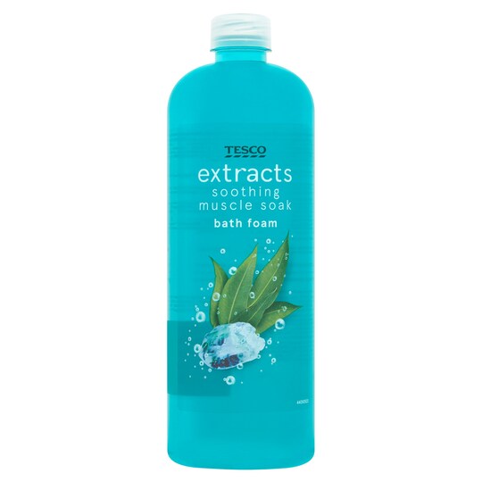 Tesco Extracts Muscle Soak Bath Foam 1 L Tesco Groceries