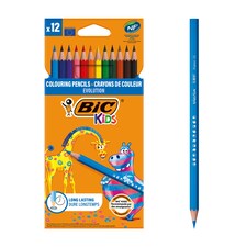 BIC Kids Colouring Pencils 12 Pack 