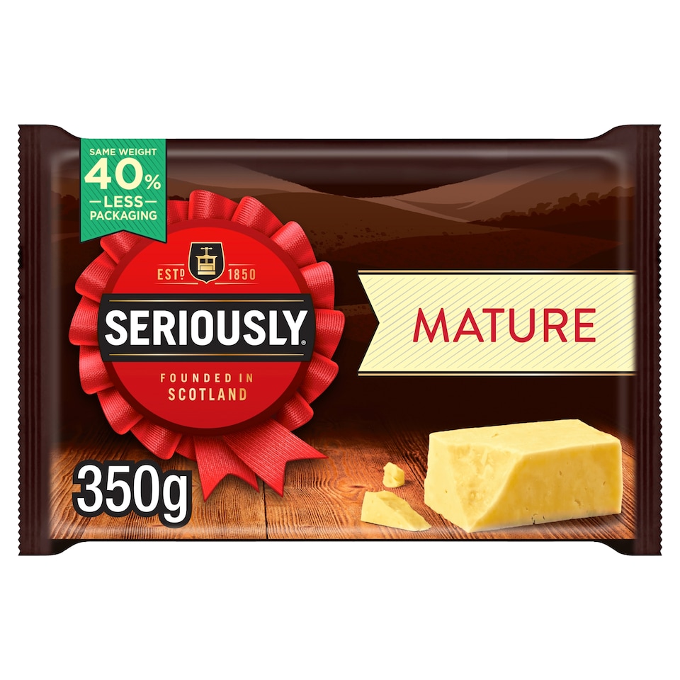 Seriously Mature Cheddar Cheese 350g
