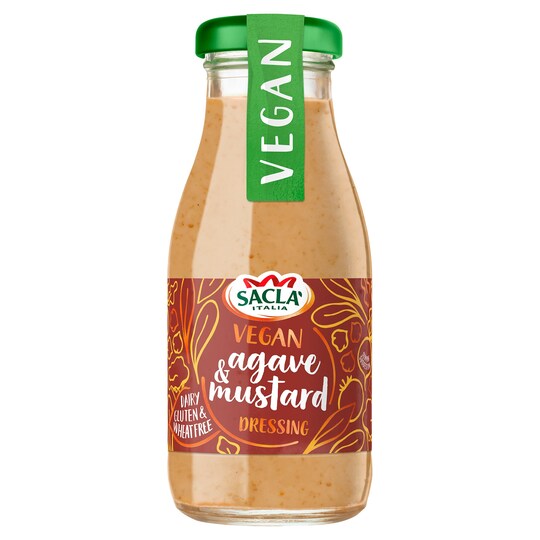 Sacla Vegan Agave & Mustard Salad Dressing 230Ml