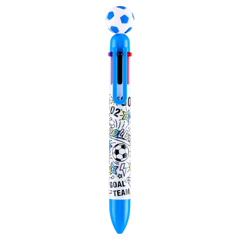 Multi-Color Ball Pen Football Design 6 Colors