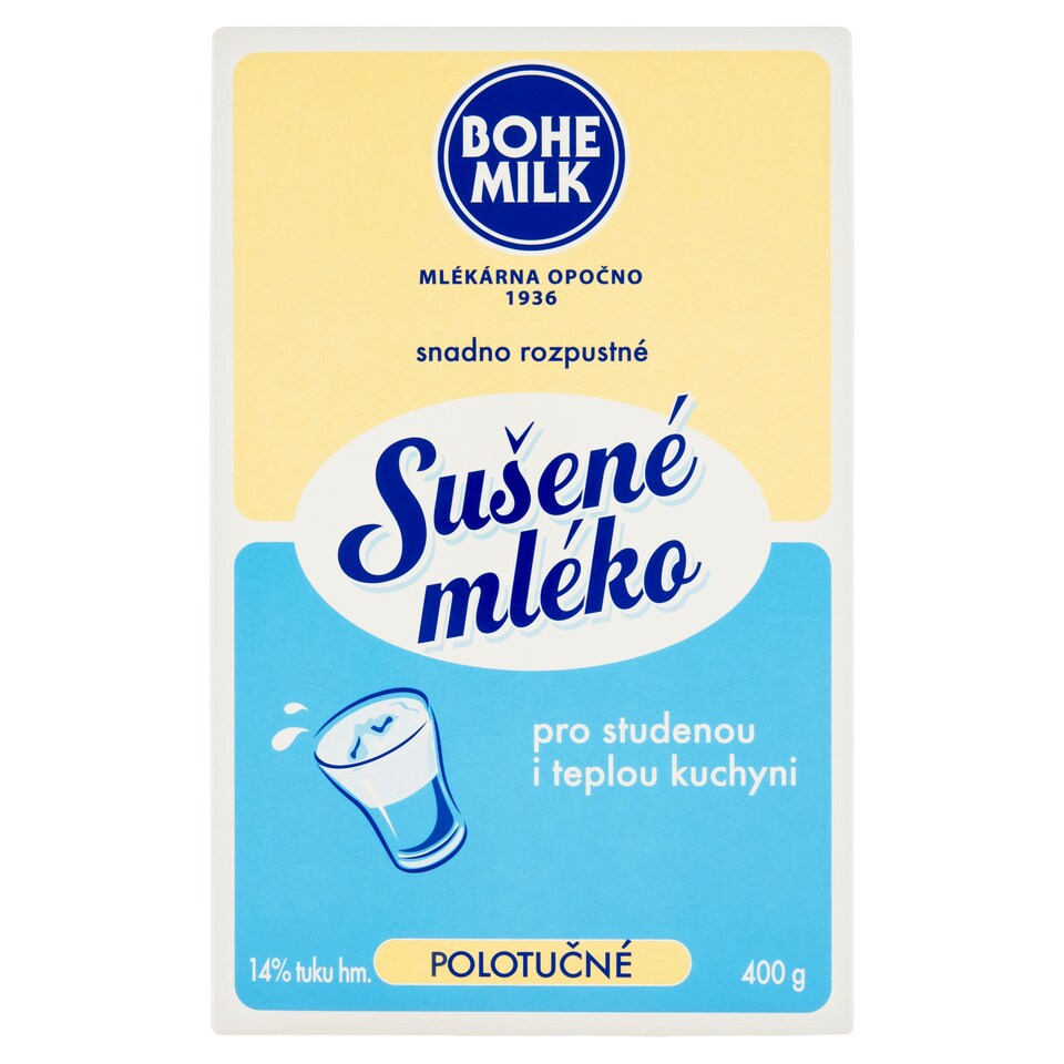 image 1 of Bohemilk Semi-Skimmed Milk Powder 400 g