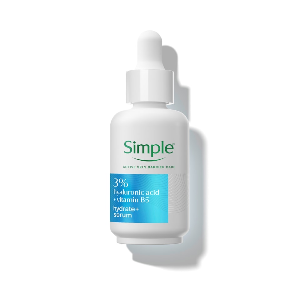 image 1 of Simple 3% Vitamin B5 & Hyaluronic Acid Booster Face Serum 30Ml