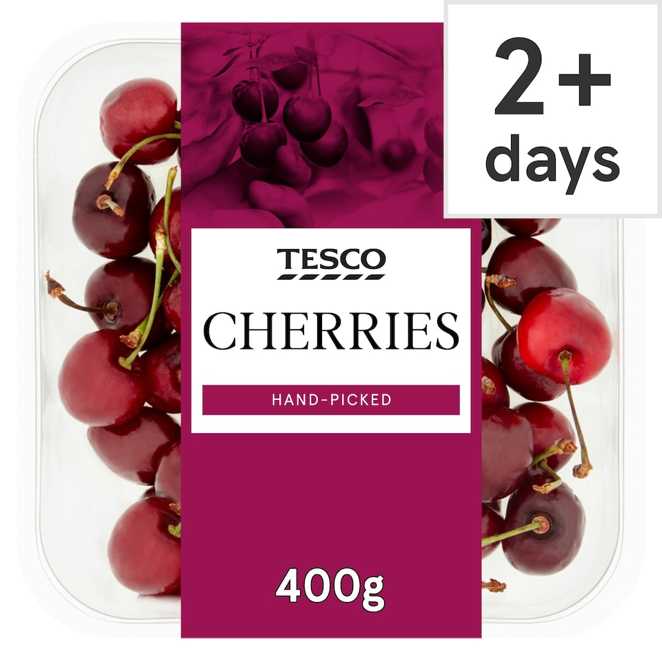 image 1 of Tesco Cherry Punnet Large 400G