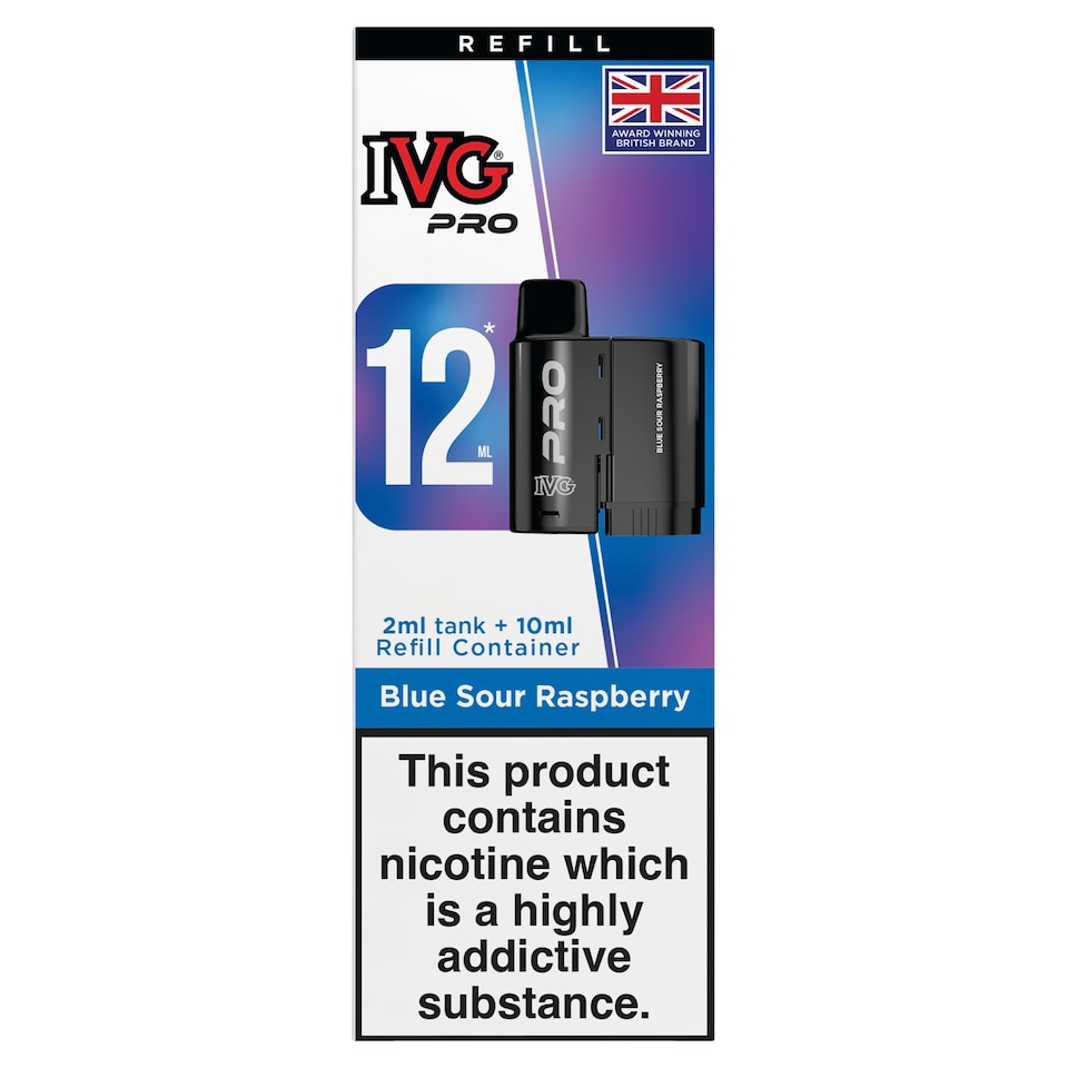 IVG PRO Blue Sour Raspberry 20mg