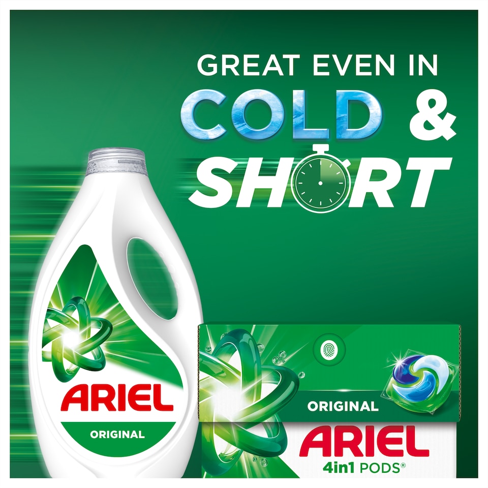 image 1 of Ariel 4 in 1 Washing Pods 22 Washes 382.8g