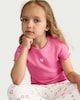 image 2 of F&F Girls 2-Pack Cotton Rich Heart T-Shirts in White