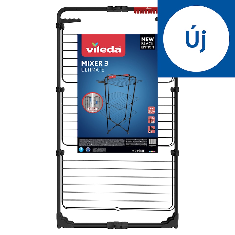 Vileda Mixer 3 IDD Black szárító 1. kép