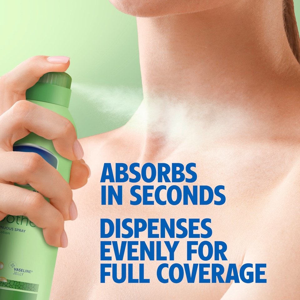 image 1 of Vaseline Aloe Soothe Spray & Go 190ml